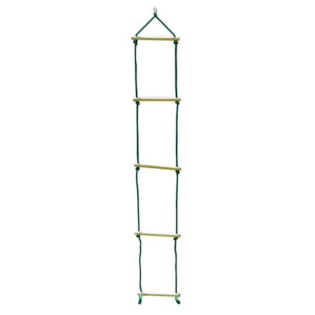 Échelle suspendue en bois pour portique Marron 3 - vertbaudet enfant 