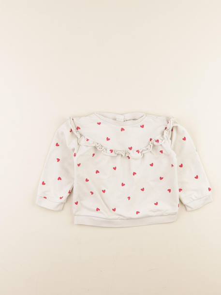 Sweat - 36 mois Blanc 1 - vertbaudet enfant 