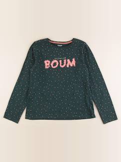 Seconde main-Fille-Tee-shirt velours - 12 ans