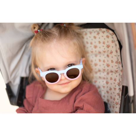 Lunettes de soleil 9-24 mois delight Arc-en-ciel givré+Arc-en-ciel vert+Écaille foncée 2 - vertbaudet enfant 