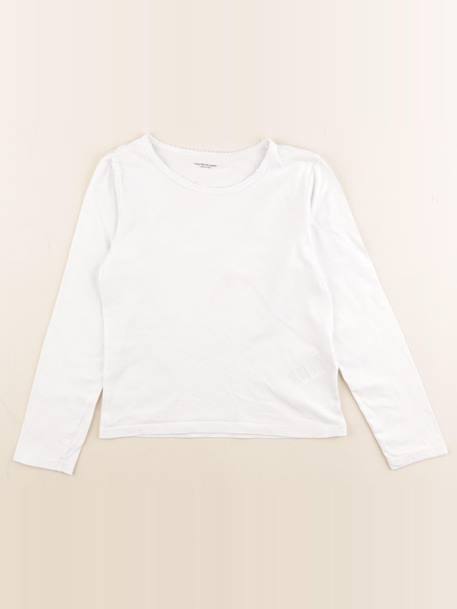Maillot de corps - 8 ans Blanc 1 - vertbaudet enfant 