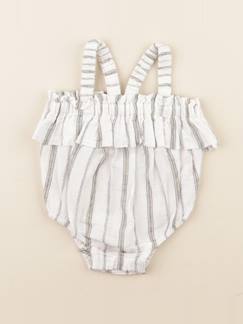Seconde main-Fille-Salopette, combinaison-Combinaison - 1 mois