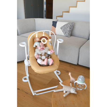 Arche de jeux avec jouets amovibles up&down Blanc 2 - vertbaudet enfant 