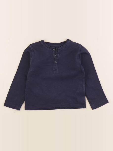 Tee-shirt - 18 mois Bleu 1 - vertbaudet enfant 