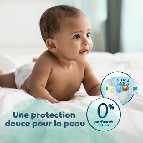 Harmonie couches taille 4, 174 couches, 9kg - 14kg pack 1 mois Blanc 3 - vertbaudet enfant 