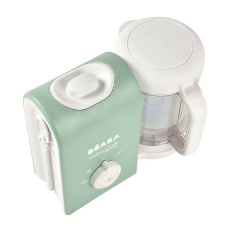 Robot cuiseur 4 en 1 cuisson express 15 min babycook express Vert sauge 2 - vertbaudet enfant 