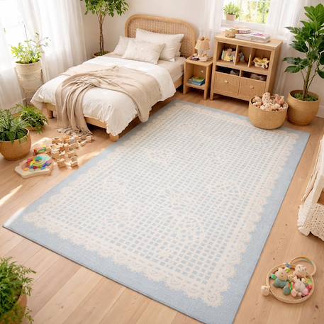 Tapis enfant tissé mariline Bleu 6 - vertbaudet enfant 