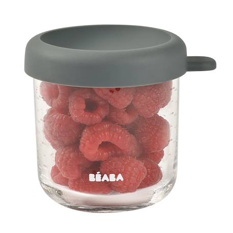 Portion repas en verre 250 ml Minéral+Terracotta+Vert sauge 3 - vertbaudet enfant 