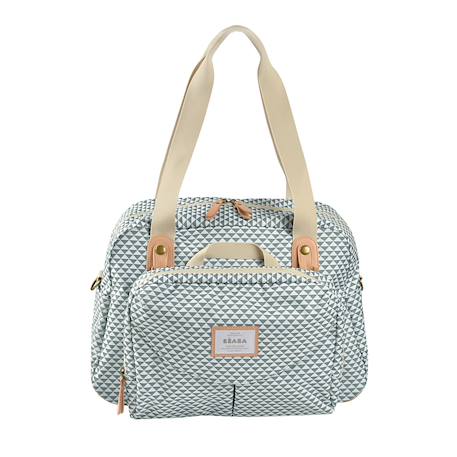 Sac à langer iconique grand volume 23 l geneve Imprimé jeu vert sauge 1 - vertbaudet enfant 