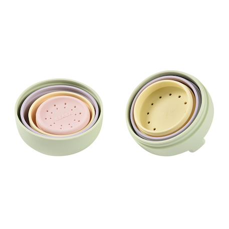 Jouets de bain bébé en silicone Menthe 5 - vertbaudet enfant 