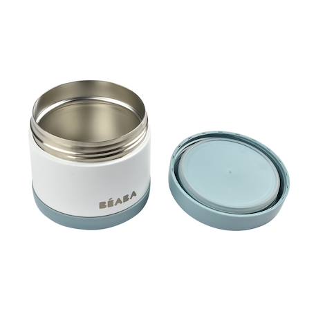 Portion inox isotherme 500 ml Bleu baltique+Rose clair 3 - vertbaudet enfant 