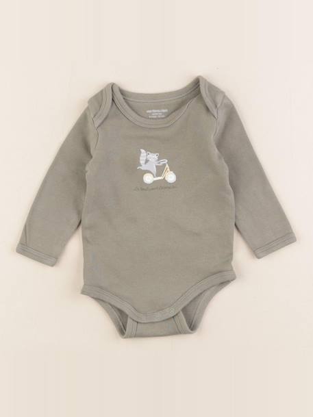 Body - 6 mois Vert 1 - vertbaudet enfant 