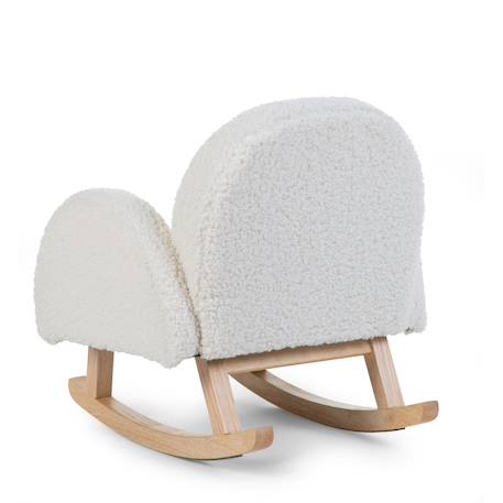 Chaise à bascule teddy pour enfant Teddy blanc cassé 5 - vertbaudet enfant 