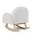 Chaise à bascule teddy pour enfant Teddy blanc cassé 5 - vertbaudet enfant 