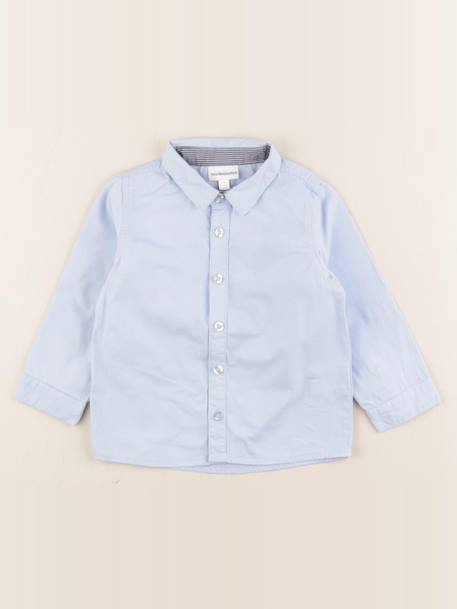Chemise - 18 mois Bleu 1 - vertbaudet enfant 