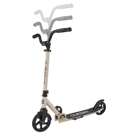 Trottinette enfant flow rider dès 5 ans Taupe+Vert sauge 3 - vertbaudet enfant 