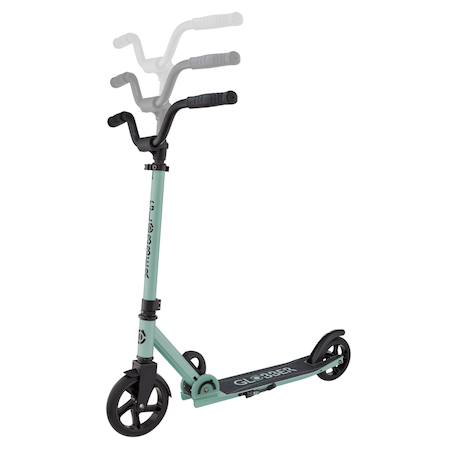 Trottinette enfant flow rider dès 5 ans Taupe+Vert sauge 8 - vertbaudet enfant 