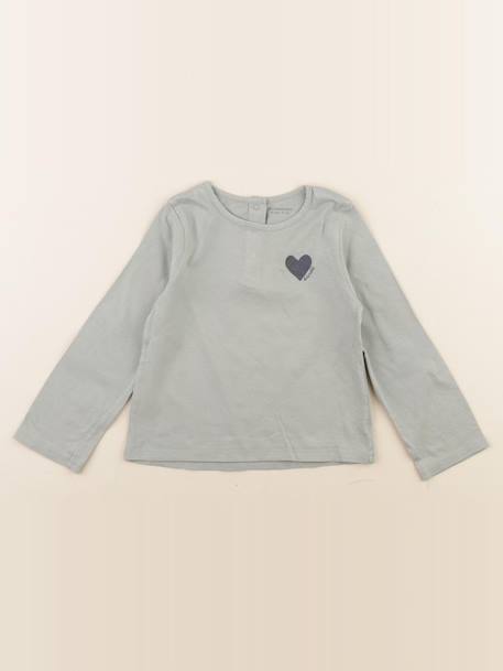 Tee-shirt - 36 mois Vert 1 - vertbaudet enfant 