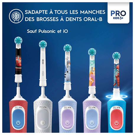 Pro kids brossettes disney la reine des neiges, 4 unités MULTICOLORE 6 - vertbaudet enfant 