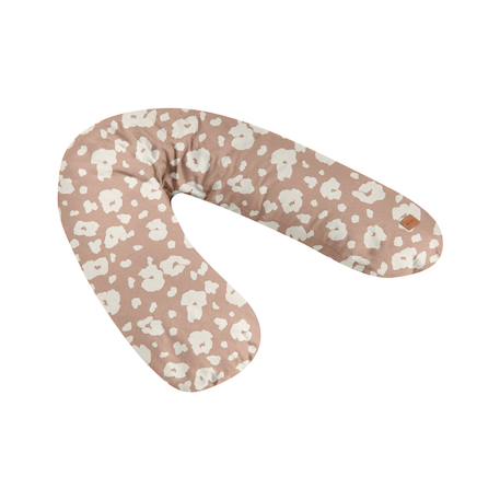 Coussin d'allaitement confortable et multifonctions big flopsy Argile beige+Rose épanouie 5 - vertbaudet enfant 
