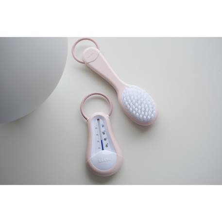 Thermomètre de bain Rose ancienne+Vert bleu 3 - vertbaudet enfant 