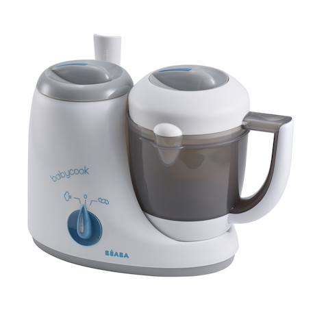 Robot cuiseur 4 en 1 contenance 800 ml babycook original Gris bleu 2 - vertbaudet enfant 