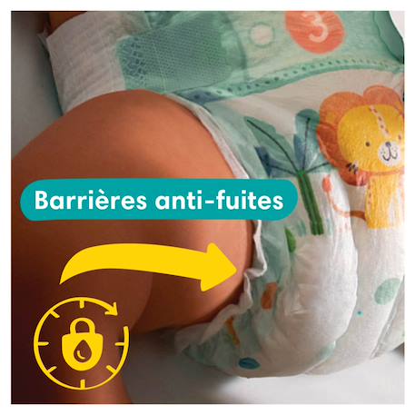 222 couches baby-dry, taille 3, 6-10 kg Blanc 5 - vertbaudet enfant 