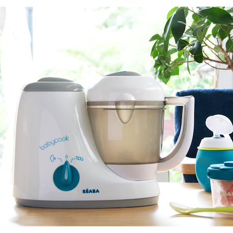 Robot cuiseur 4 en 1 contenance 800 ml babycook original Gris bleu 6 - vertbaudet enfant 