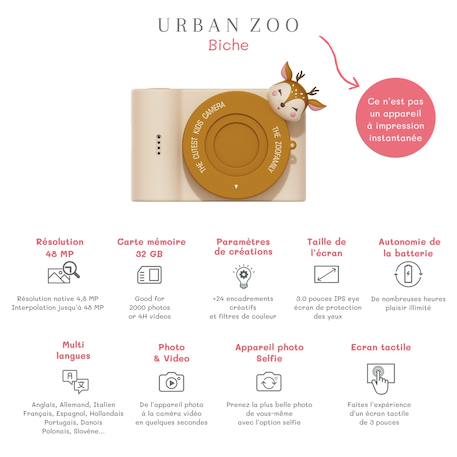 Appareil photo urbain- cerf Brown 4 - vertbaudet enfant 
