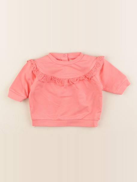 Sweat - 3 mois Rose 1 - vertbaudet enfant 