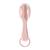 Peigne et brosse 2 en 1 Rose ancienne+Vert bleu 1 - vertbaudet enfant 