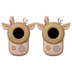 Jouet-Zoo walkie talkie - cerf the zoofamily