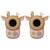 Zoo walkie talkie - cerf the zoofamily Brown 1 - vertbaudet enfant 