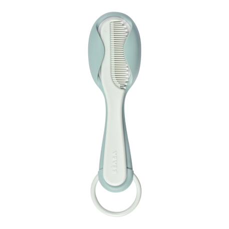 Peigne et brosse 2 en 1 Vert bleu 1 - vertbaudet enfant 