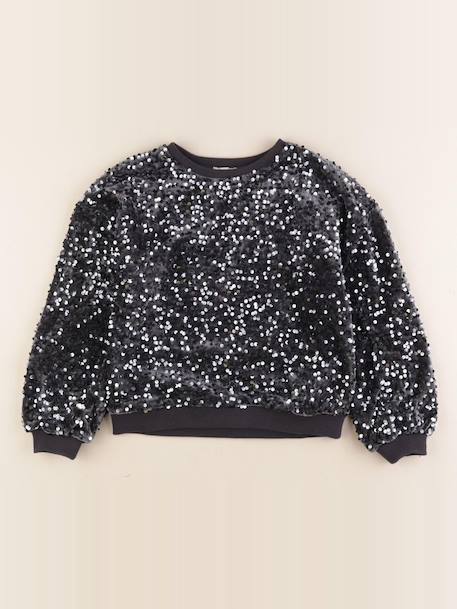 Sweat - 8 ans Gris 1 - vertbaudet enfant 