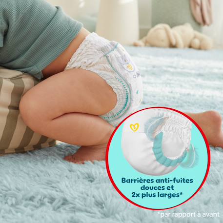 192 couches-culottes premium protection, taille 3 Blanc 3 - vertbaudet enfant 