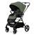 Poussette 3 en 1 avec nacelle, roues anti-crevaison et accessoires Gris clair+Vert 12 - vertbaudet enfant 