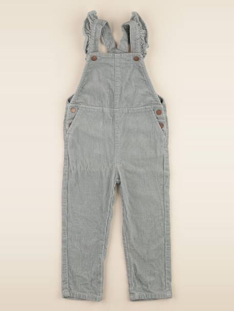 Salopette coton - 4 ans Vert 1 - vertbaudet enfant 