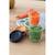 Lot de 2 portions repas en verre 250 ml Bleu nuit/miel+Vert sauge/gazelle 5 - vertbaudet enfant 