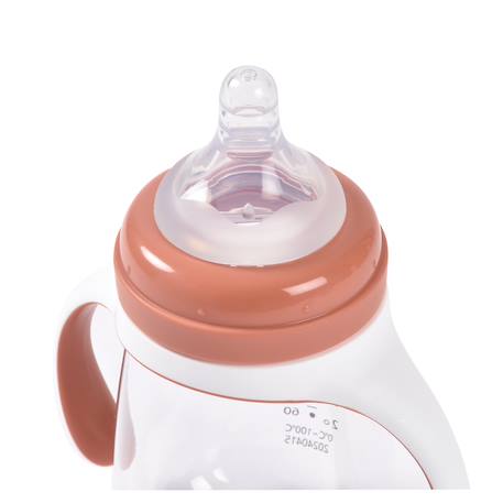 Biberon d'apprentissage 2 en 1 210 ml Terracotta 6 - vertbaudet enfant 