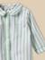 Pyjama rayé bébé - coton biologique Rayure verte 2 - vertbaudet enfant 