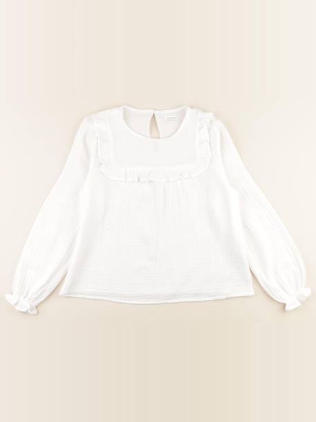 Blouse - 12 ans Blanc 1 - vertbaudet enfant 