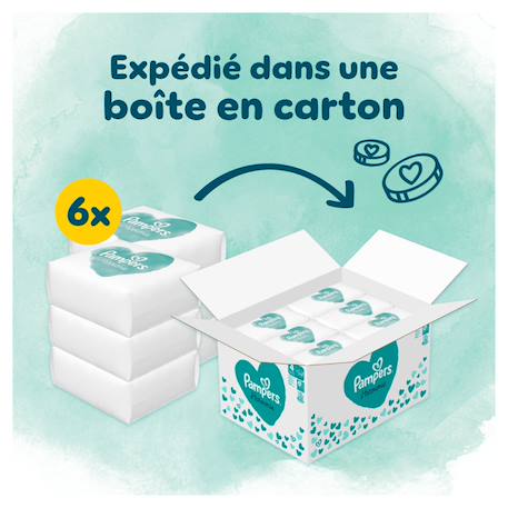 Harmonie couches taille 4, 174 couches, 9kg - 14kg pack 1 mois Blanc 2 - vertbaudet enfant 