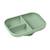 Set repas compartimenté en silicone Terre argile+Vert sauge 2 - vertbaudet enfant 