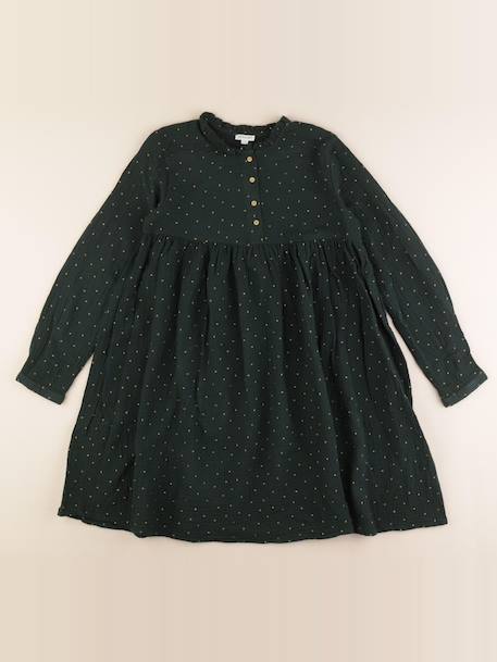 Robe - 12 ans Vert, or 1 - vertbaudet enfant 