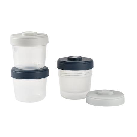 Lot de 6 portions clip 2ème âge assortiment Multicolore+Tempête/eucalyptus 3 - vertbaudet enfant 