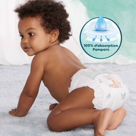 Harmonie couches taille 5, 152 couches, 11kg - 16kg pack 1 mois Blanc 6 - vertbaudet enfant 
