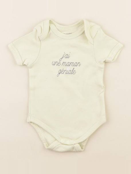 Body - 3 mois Jaune 1 - vertbaudet enfant 