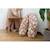 Coussin d'allaitement confortable et multifonctions big flopsy Argile beige+Rose épanouie 6 - vertbaudet enfant 