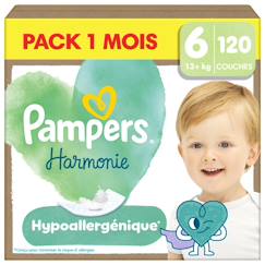 Puériculture-Harmonie, taille 6, 120 couches